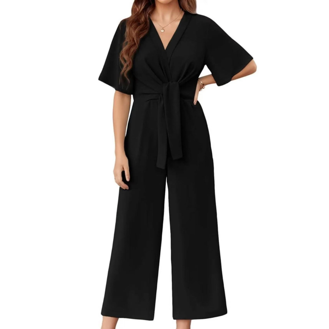 Gabriella | Women Elegant Summer Tie Knot Jumpsuit