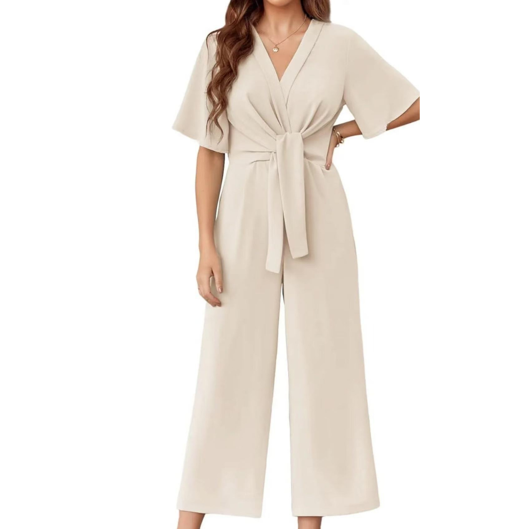 Gabriella | Women Elegant Summer Tie Knot Jumpsuit