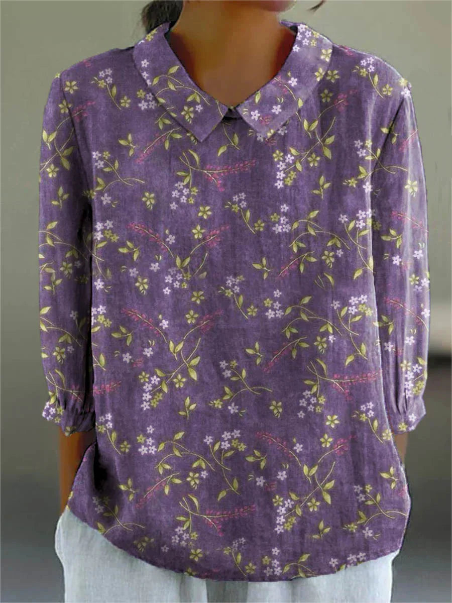 Liliana Lavender Meadow Blouse