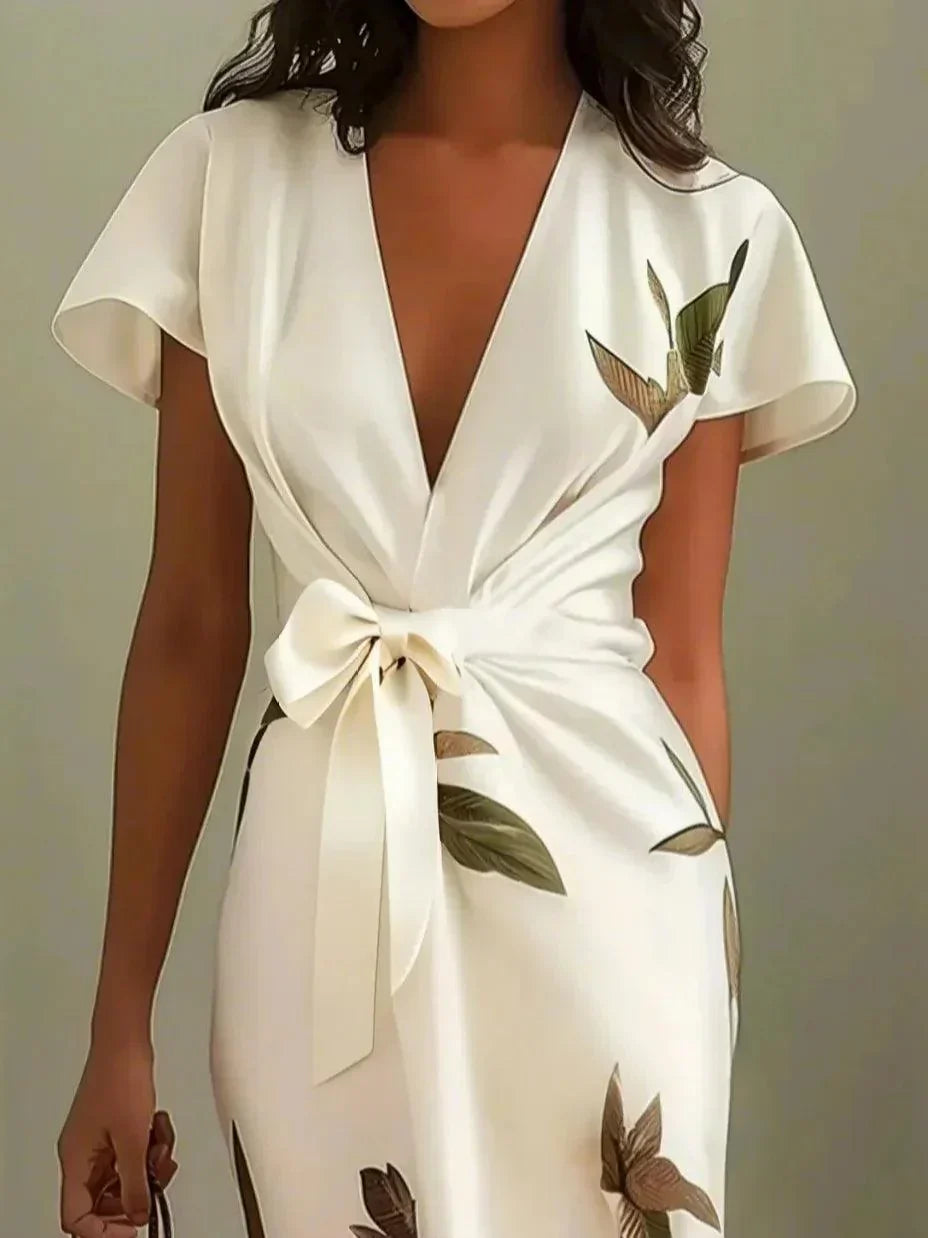 Elegant Wrap Dress