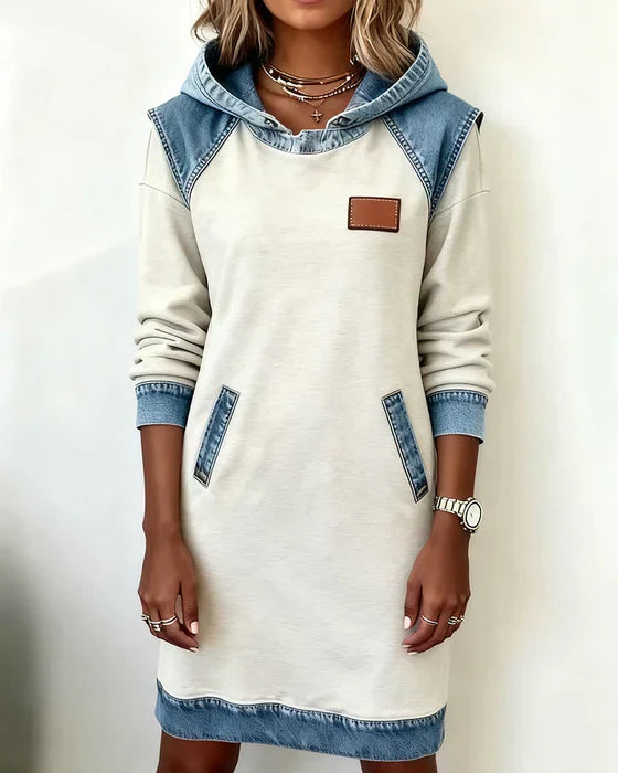 Lunariae – Casual Winter Hoodie Dress