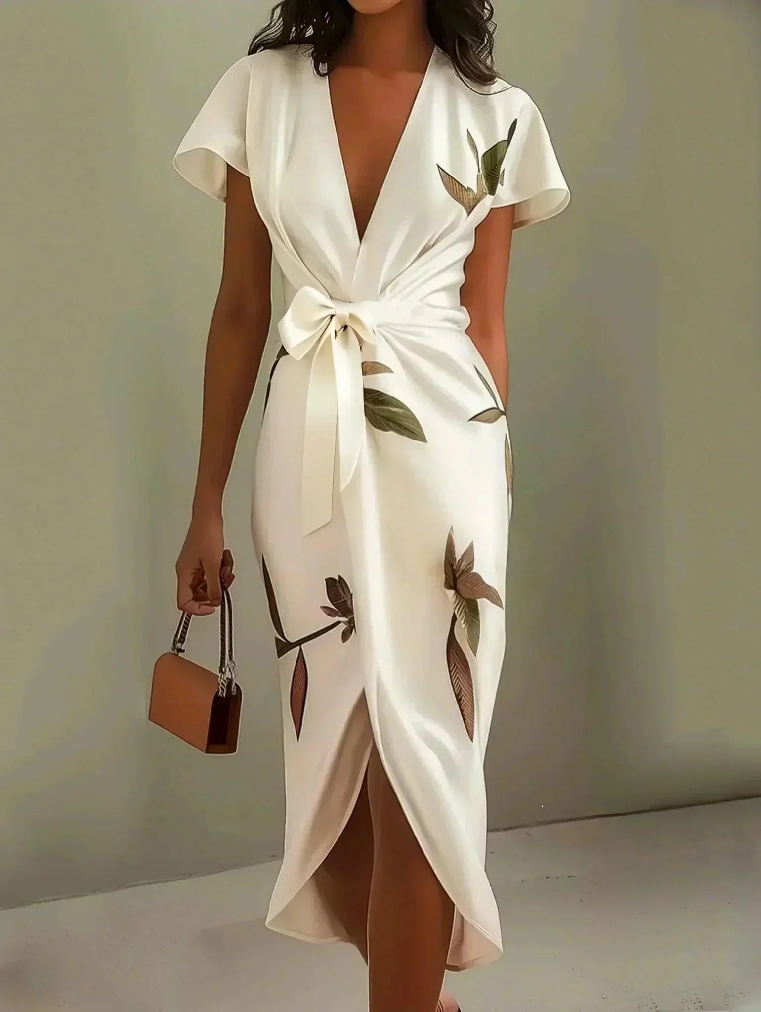 Elegant Wrap Dress
